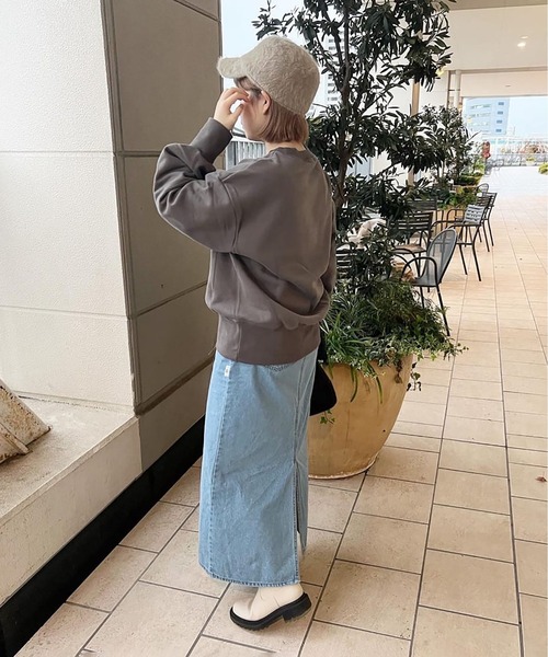 FREE'S MART（フリーズマート）の「シャギーキャップ（キャップ・レディース・ブラック/グレー・ﾌﾘ-）」の13枚目の写真