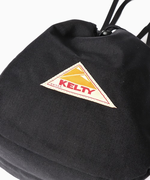 KELTY（ケルティ）の「KELTY/ケルティ REVERSIBLE KINCHAKU ショルダーバッグ 巾着バッグ（ショルダーバッグ・メンズ・オリーブ/タン/ブラウン/ブラック/セージグリーン・FREE）」の11枚目の写真