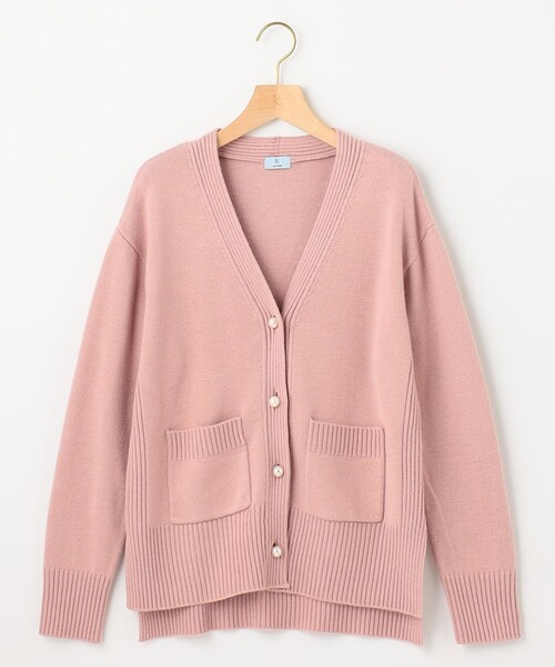 組曲(クミキョク)の「【VERY WEB掲載】カシミヤブレンドバルキーVネック カーディガン(カーディガン/ボレロ・レディース・ベージュ系/ローズ系/アイボリー系/ブルー系・S2)」の13枚目の写真