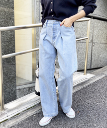 Spick & Span | 5 1/2 LOOSE-LINE DENIM(デニムパンツ)