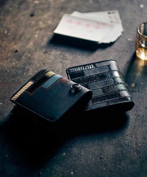 JAM HOME MADE(ジャムホームメイド)の「Gaudy Compact Wallet (glamb×JAM HOME MADE) / ガウディコンパクトウォレット(グラム×ジャムホームメイド)(財布・メンズ・マルチ/ブラック・FREE)」の10枚目の写真