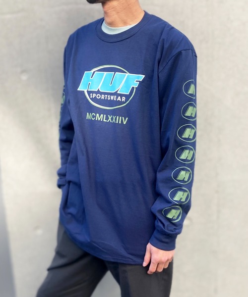 HUF（ハフ）の「【HUF】ハフ WARM UP L/S TEE ユニセックス ロング 