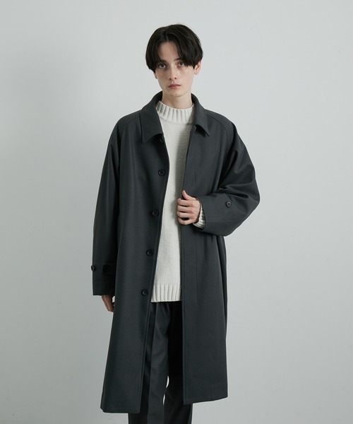 【超特価sale開催】  JUNRED（ジュンレッド）の「ウーリーカットツイルオーバーコート ジャケット・アウター