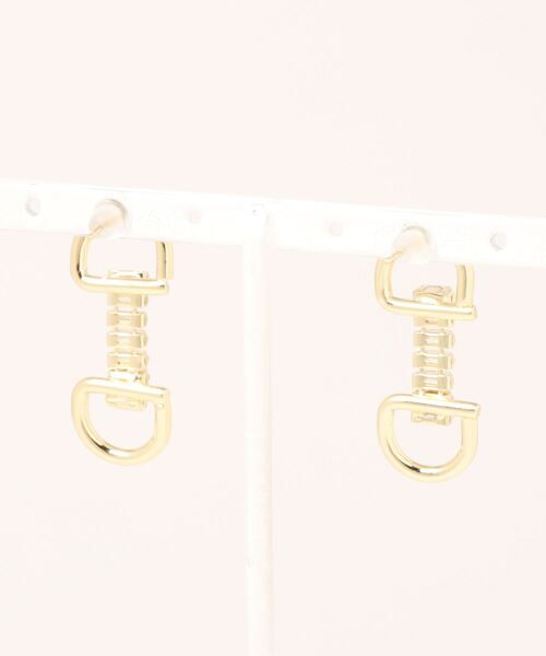 Burner（バーナー）の「【OKUOKU　0909】 シャイニーリングピアス oku-pierce-649971102282-64（ピアス（両耳用）・レディース・A/B・FREE）」の3枚目の写真