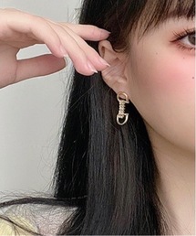 【OKUOKU　0909】 シャイニーリングピアス oku-pierce-649971102282-64