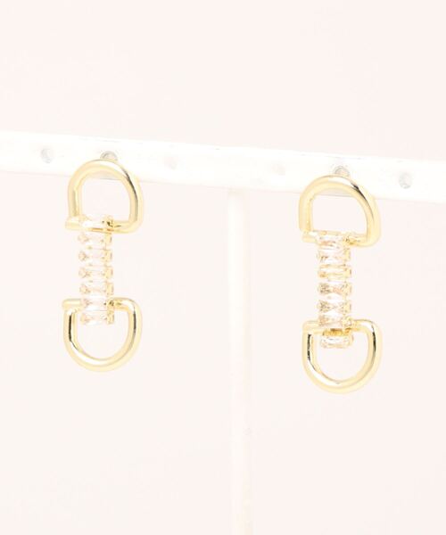 Burner（バーナー）の「【OKUOKU　0909】 シャイニーリングピアス oku-pierce-649971102282-64（ピアス（両耳用）・レディース・A/B・FREE）」の5枚目の写真