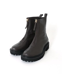 センタージップ・ステアレザーEVAトラックソールブーツ【CHIAKI KATAGIRI】