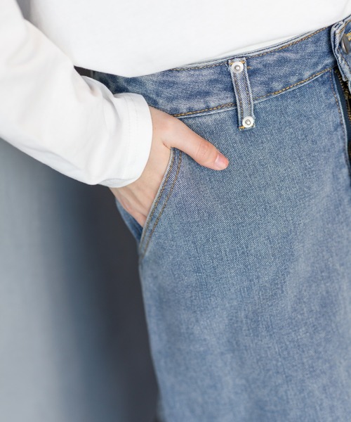 SpRay(スプレイ)の「デニムカーゴロングスカート(デニムスカート・レディース・ブルー・SMALL/MEDIUM)」の20枚目の写真