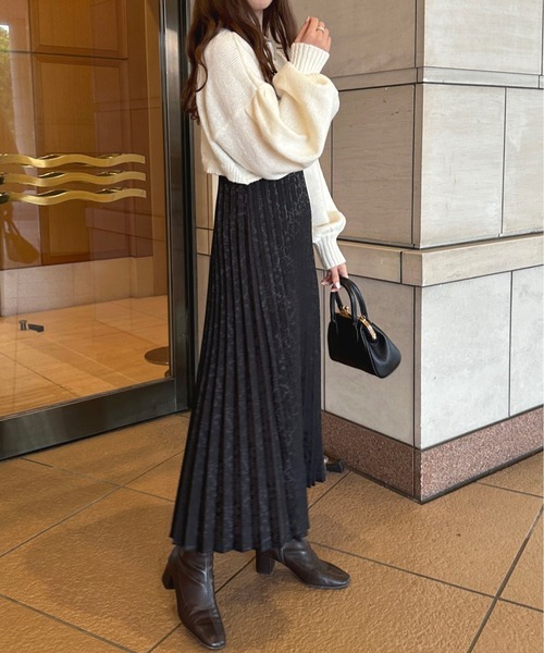 apres jour（アプレジュール）の「2WAYニットトップス【ZOZOTOWN限定アイテム】（ニット/セーター・レディース・ブラウン系その他/ベージュ/アイボリー/ピンクベージュ・フリー/X-LARGE）」の7枚目の写真