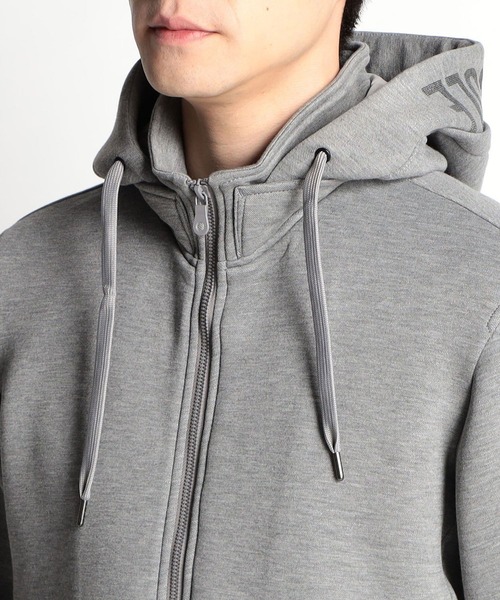 HIDEAWAYS NICOLE（ハイダウェイニコル）の「カノコダンボールカットブルゾン（パーカー・メンズ・ブラック/トップグレー/オフホワイト・MEDIUM/LARGE/X-LARGE）」の10枚目の写真