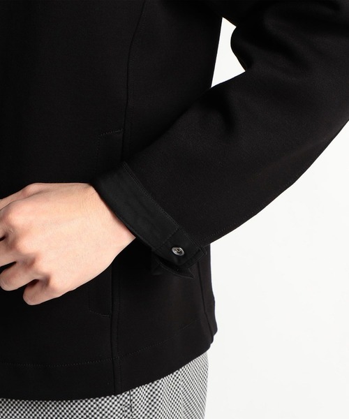 HIDEAWAYS NICOLE（ハイダウェイニコル）の「カノコダンボールカットブルゾン（パーカー・メンズ・ブラック/トップグレー/オフホワイト・MEDIUM/LARGE/X-LARGE）」の15枚目の写真