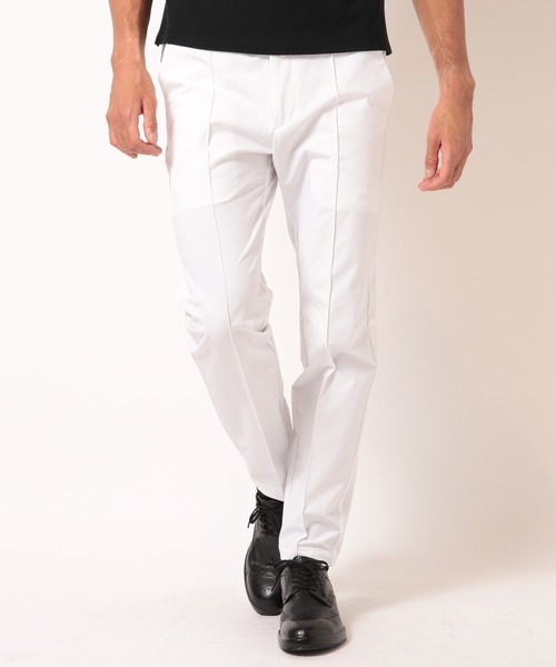 MEN'S BIGI（メンズビギ）の「2重織2WAYストレッチパンツ（その他パンツ・メンズ・ホワイト/ブラック・01/03/04/02）」の2枚目の写真