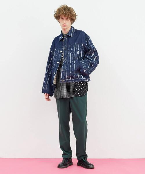 FRAPBOIS（フラボア）の「カトラリーデニム デニムジャケット（デニムジャケット・レディース・サックスブルー/ネイビー・2/1）」の15枚目の写真