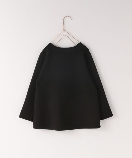 LOWRYS FARM（ローリーズファーム）の「ニットジャケット　184792（ノーカラージャケット・キッズ・ブラック/ネイビー・120cm/130cm/140cm）」の5枚目の写真