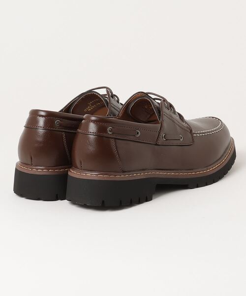 Dedes(デデス)の「Dedes/モカシンデッキシューズ(6347)(モカシン/デッキシューズ・メンズ・ブラウン/ブラック・43/44/41/42/40)」の3枚目の写真