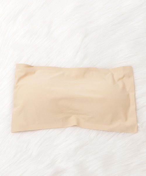 セール】シームレスチューブトップブラ（チューブトップ）｜Lace