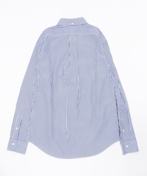 GYMPHLEX(ジムフレックス)の「Gymphlex | 長袖ボタンダウンシャツ STRIPE MEN(シャツ/ブラウス・メンズ・ブルー系その他・S)」の2枚目の写真