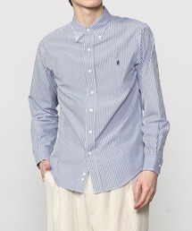 GYMPHLEX | Gymphlex | 長袖ボタンダウンシャツ STRIPE MEN(シャツ/ブラウス)