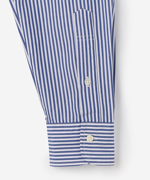 GYMPHLEX(ジムフレックス)の「Gymphlex | 長袖ボタンダウンシャツ STRIPE MEN(シャツ/ブラウス・メンズ・ブルー系その他・S)」の11枚目の写真