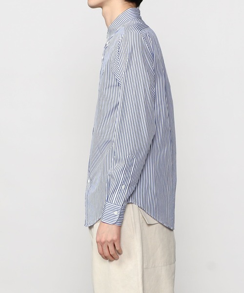 GYMPHLEX(ジムフレックス)の「Gymphlex | 長袖ボタンダウンシャツ STRIPE MEN(シャツ/ブラウス・メンズ・ブルー系その他・S)」の5枚目の写真