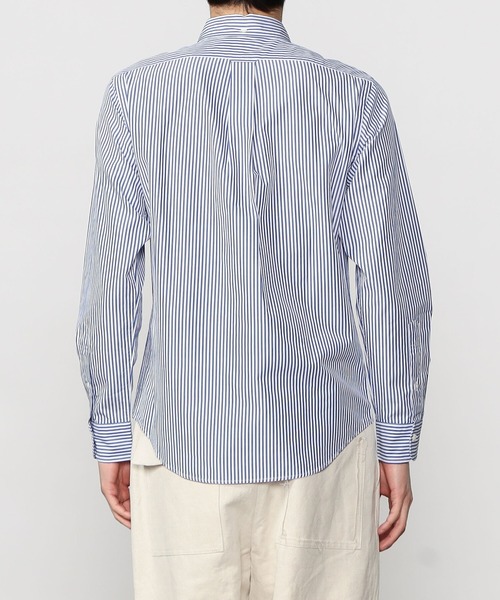 GYMPHLEX(ジムフレックス)の「Gymphlex | 長袖ボタンダウンシャツ STRIPE MEN(シャツ/ブラウス・メンズ・ブルー系その他・S)」の6枚目の写真