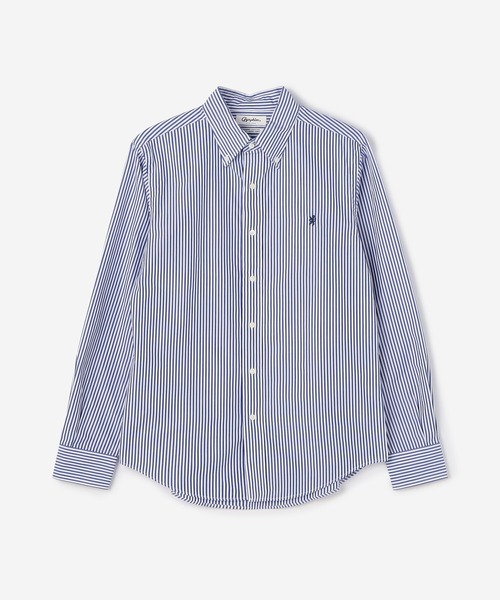 GYMPHLEX(ジムフレックス)の「Gymphlex | 長袖ボタンダウンシャツ STRIPE MEN(シャツ/ブラウス・メンズ・ブルー系その他・S)」の7枚目の写真