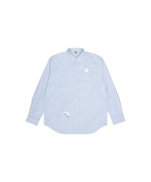 AAPE NOW STRIPE LONG SLEEVE SHIRT