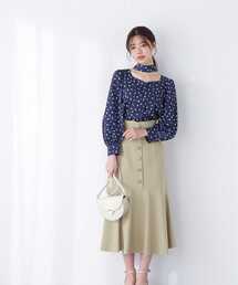 PROPORTION BODY DRESSING | フロント釦マーメイドスカート / 1213120302(スカート)