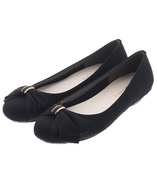 JELLY BEANS（ジェリービーンズ）の「【WEB限定】ターバンリボンモールドソールパンプス【バレエコア】＜クッション性抜群！歩きやすい！＞(217-10274)JELLY BEANS(ジェリービーンズ)（パンプス・レディース・ネイビー/ベージュ系/ブラック・22.5/23/23.5/24/24.5）」の10枚目の写真