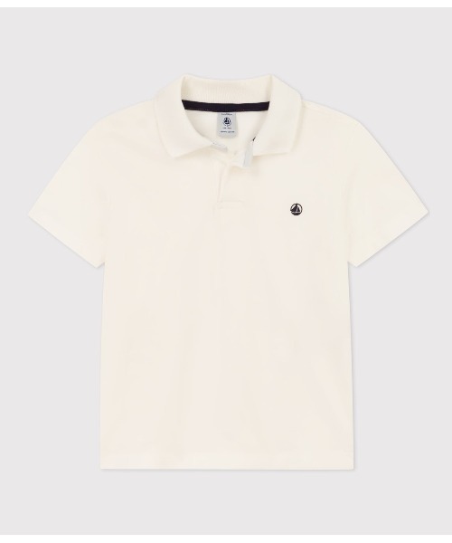 【セール】半袖ポロシャツ（ポロシャツ）｜PETIT BATEAU（プチバトー）