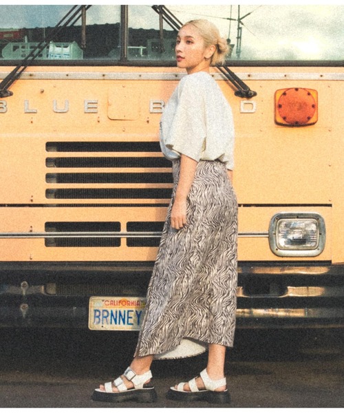 ANAP（アナップ）の「厚底シルバーバックルサンダル（サンダル・レディース・ブラック/ホワイト・M/L/S）」の6枚目の写真