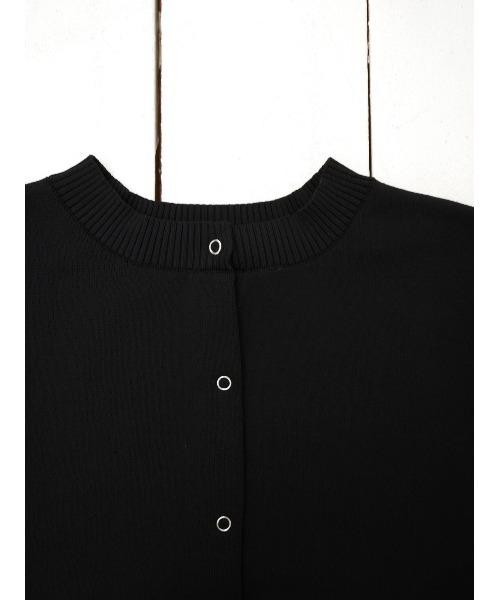TRUNC(トランクエイティーエイト)の「3WAY Snap Knit Cardigan(カーディガン/ボレロ・レディース・ホワイト×ブラック/ブラック・FREE)」の19枚目の写真