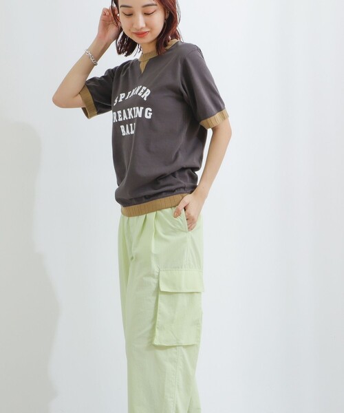B:MING by BEAMS(ビーミングバイビームス)の「B:MING by BEAMS / 撥水 カーゴパンツ(カーゴパンツ・レディース・アイボリー系/ライム・SMALL/MEDIUM)」の11枚目の写真