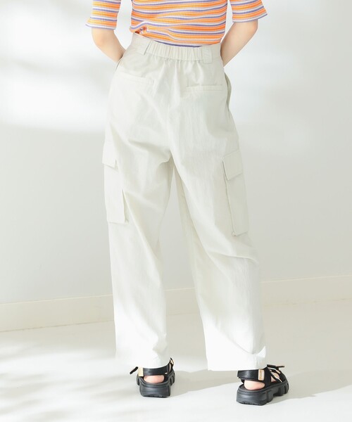 B:MING by BEAMS(ビーミングバイビームス)の「B:MING by BEAMS / 撥水 カーゴパンツ(カーゴパンツ・レディース・アイボリー系/ライム・SMALL/MEDIUM)」の17枚目の写真