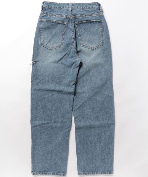 ALAND（エーランド）の「3.3 Field Trip／リップドワイドパンツ　2193366（デニムパンツ・レディース・ブルー・SMALL/MEDIUM）」の18枚目の写真