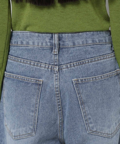 ALAND（エーランド）の「3.3 Field Trip／リップドワイドパンツ　2193366（デニムパンツ・レディース・ブルー・SMALL/MEDIUM）」の10枚目の写真