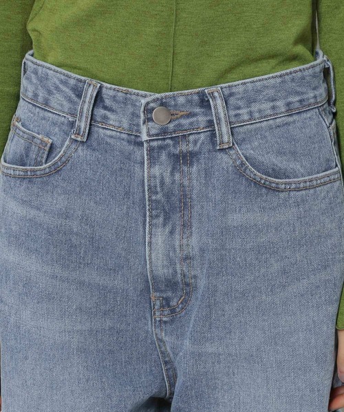 ALAND（エーランド）の「3.3 Field Trip／リップドワイドパンツ　2193366（デニムパンツ・レディース・ブルー・SMALL/MEDIUM）」の6枚目の写真
