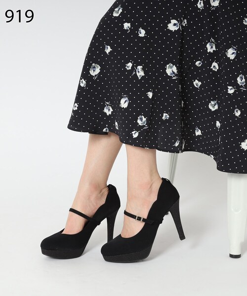ESPERANZA(エスペランサ)の「3WAYデザインカット厚底パンプス(パンプス・レディース・グレイッシュベージュ/チョコ/ブラック系8/ブラック系2・24.0cm/24.5cm/25.0cm/25.5cm/21.5cm/22.0cm/22.5cm/23.0cm/23.5cm)」の2枚目の写真