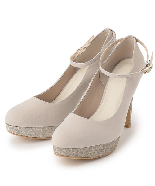ESPERANZA(エスペランサ)の「3WAYデザインカット厚底パンプス(パンプス・レディース・グレイッシュベージュ/チョコ/ブラック系8/ブラック系2・24.0cm/24.5cm/25.0cm/25.5cm/21.5cm/22.0cm/22.5cm/23.0cm/23.5cm)」の5枚目の写真