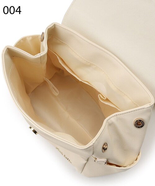 PINK-latte（ピンクラテ）の「◆ハートバックルベルトリュック（バックパック/リュック・キッズ・アイボリー/ライトブルー/ブラック・00）」の11枚目の写真