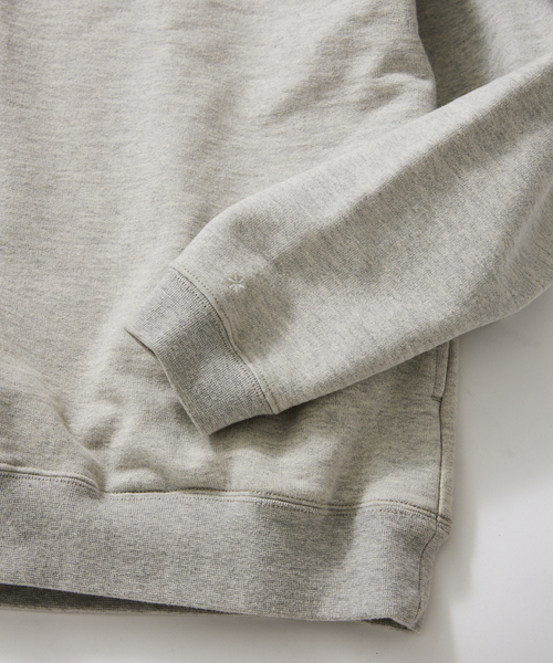 Snow Peak(スノーピーク)の「【SNOWPEAK/スノーピーク】Recycled Cotton Sweat Crewneck(スウェット・メンズ・グレー/アイボリー・LARGE/MEDIUM)」の18枚目の写真