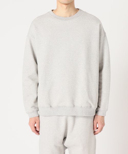 Snow Peak(スノーピーク)の「【SNOWPEAK/スノーピーク】Recycled Cotton Sweat Crewneck(スウェット・メンズ・グレー/アイボリー・LARGE/MEDIUM)」の10枚目の写真