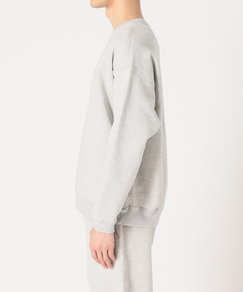 Snow Peak(スノーピーク)の「【SNOWPEAK/スノーピーク】Recycled Cotton Sweat Crewneck(スウェット・メンズ・グレー/アイボリー・LARGE/MEDIUM)」の12枚目の写真