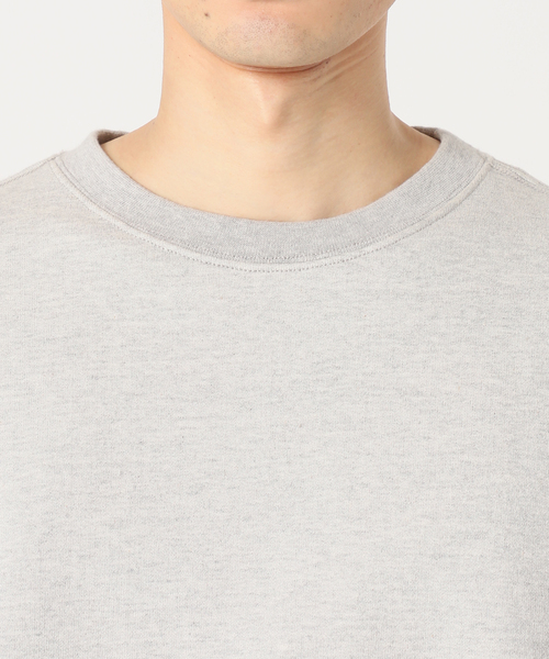 Snow Peak(スノーピーク)の「【SNOWPEAK/スノーピーク】Recycled Cotton Sweat Crewneck(スウェット・メンズ・グレー/アイボリー・LARGE/MEDIUM)」の3枚目の写真