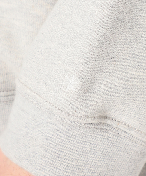 Snow Peak(スノーピーク)の「【SNOWPEAK/スノーピーク】Recycled Cotton Sweat Crewneck(スウェット・メンズ・グレー/アイボリー・LARGE/MEDIUM)」の15枚目の写真