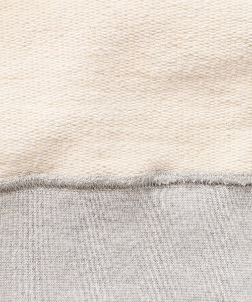 Snow Peak(スノーピーク)の「【SNOWPEAK/スノーピーク】Recycled Cotton Sweat Crewneck(スウェット・メンズ・グレー/アイボリー・LARGE/MEDIUM)」の7枚目の写真