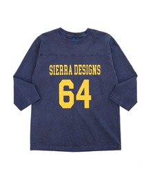 FUDGE 掲載モデル【SIERRA DESIGNS】コラボTシャツ/Good On × SIERRA DESIGNS 80's FOOTBALL TEE