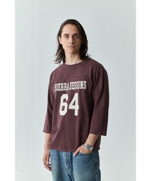 FUDGE 掲載モデル【SIERRA DESIGNS】コラボTシャツ/Good On × SIERRA DESIGNS 80's FOOTBALL TEE
