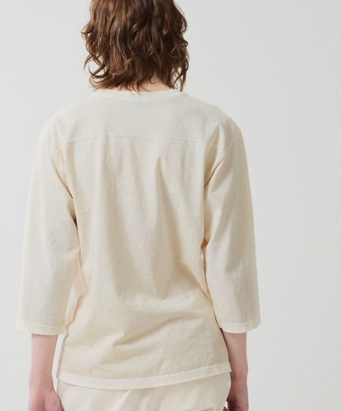 SIERRA DESIGNS（シェラデザイン）の「2026年新色入荷【SIERRA DESIGNS】コラボTシャツ/Good On × SIERRA DESIGNS 80's FOOTBALL TEE（Tシャツ/カットソー・メンズ・ナチュラル/グリーン系その他/ライトパープル/ネイビー/アッシュグレー/グリーン/ボルドー/ブラック/レッド/ホワイト/ライトブルー・MEDIUM/LARGE/X-LARGE/SMALL）」の18枚目の写真