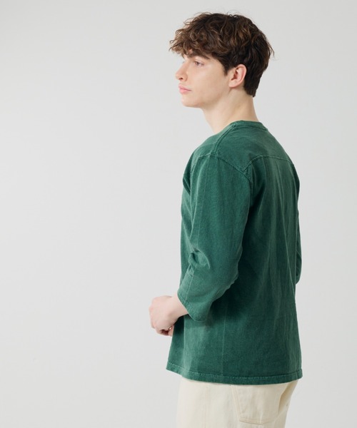 SIERRA DESIGNS（シェラデザイン）の「2026年新色入荷【SIERRA DESIGNS】コラボTシャツ/Good On × SIERRA DESIGNS 80's FOOTBALL TEE（Tシャツ/カットソー・メンズ・ナチュラル/グリーン系その他/ライトパープル/ネイビー/アッシュグレー/グリーン/ボルドー/ブラック/レッド/ホワイト/ライトブルー・MEDIUM/LARGE/X-LARGE/SMALL）」の14枚目の写真